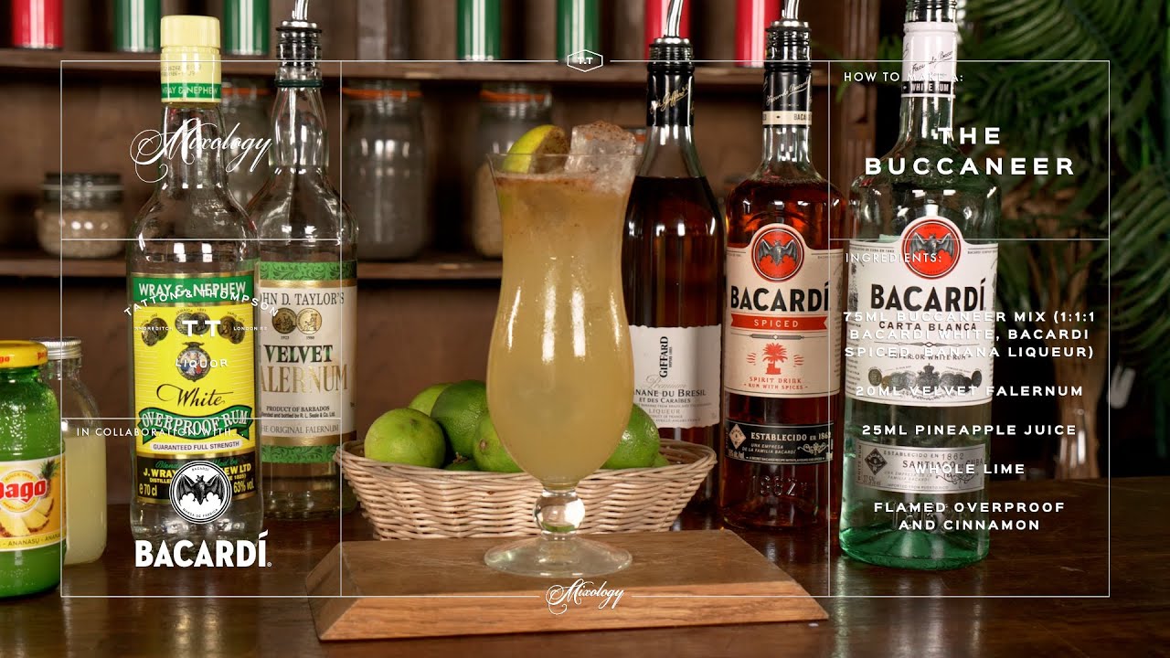 How To Make A The Bucaneer | Cocktail Masterclass Drink Recipe | Vegan Friendly