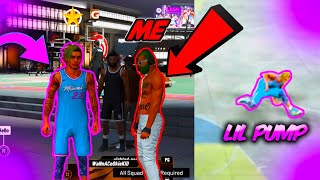 i Confront Lil Pump on NBA 2K20 for my Rematch and this happened ...