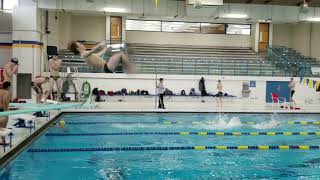 Diving board smack