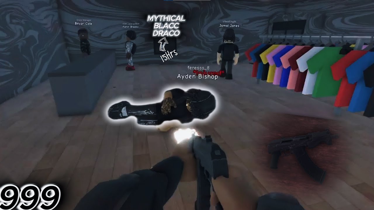 Used The NEW MYTHICAL BLACC DRACO For 15Hrs in South Bronx The Trenches Roblox!