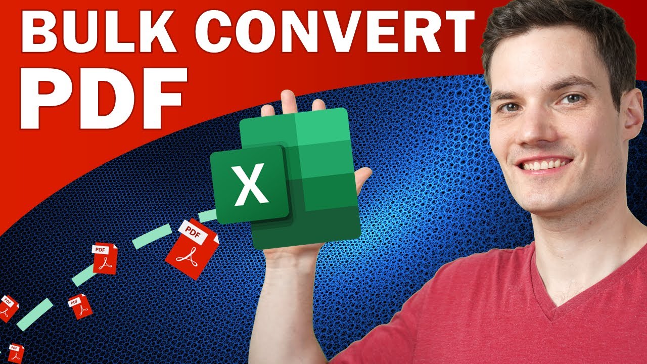 How to Bulk Convert PDF to Excel