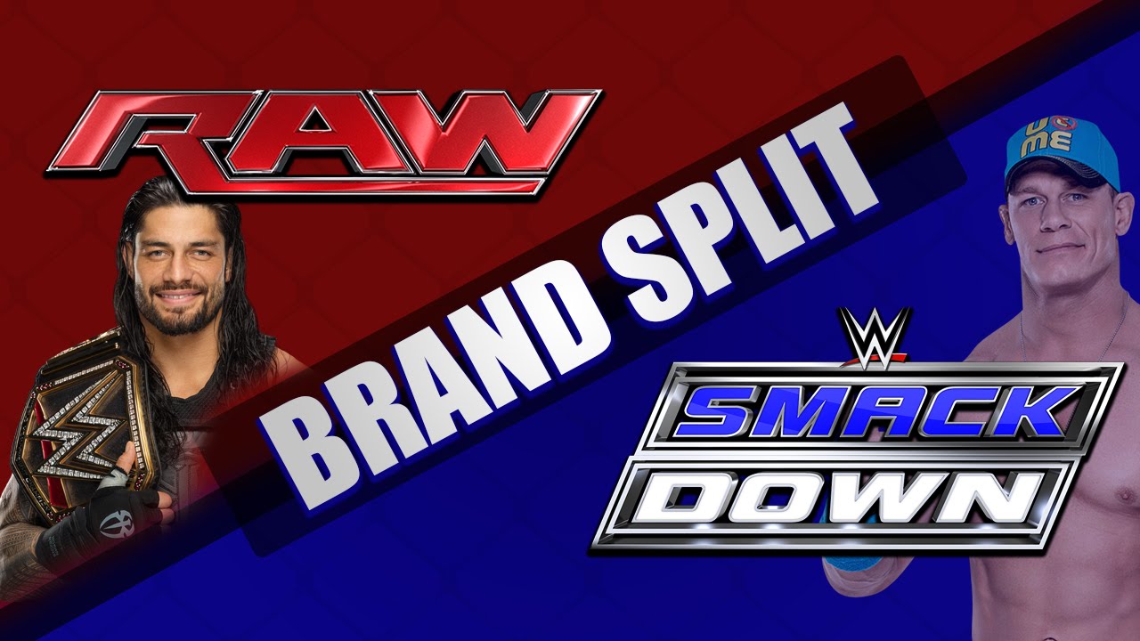 WWE Brand Split YouTube