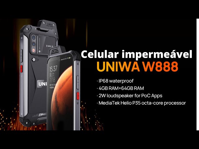 UNIWA W888 EXPLOSION PROOF RUGGED 4gb 64gb Waterproof 6.3