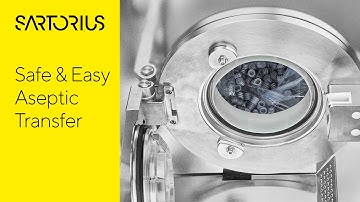 Aseptic Transfer using Biosafe Monolever Port Inside Opening