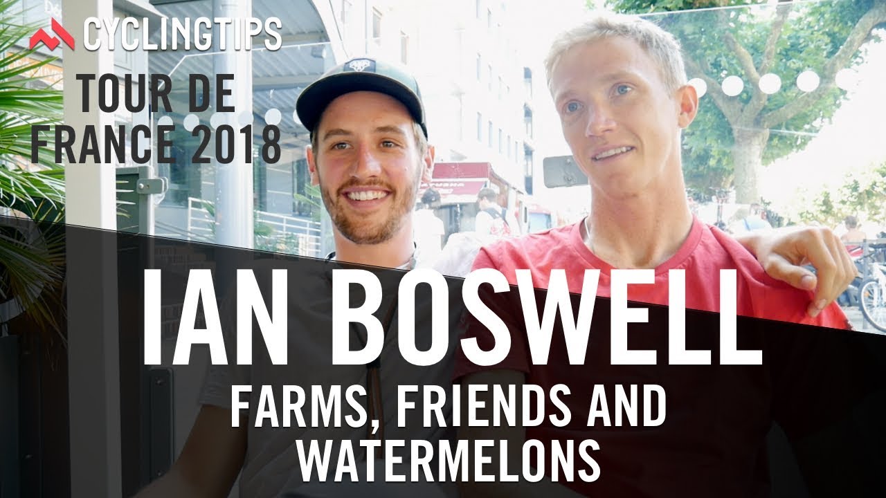 Tour De France 2018 Ian Boswell Farms Friends And Watermelons