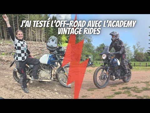 Motarde qui débute en offroad : J'ai fait un stage avec Vintage Rides en Royal Enfield