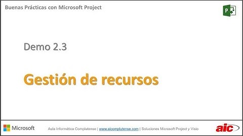 Demo 2.3 - Gestión de recursos