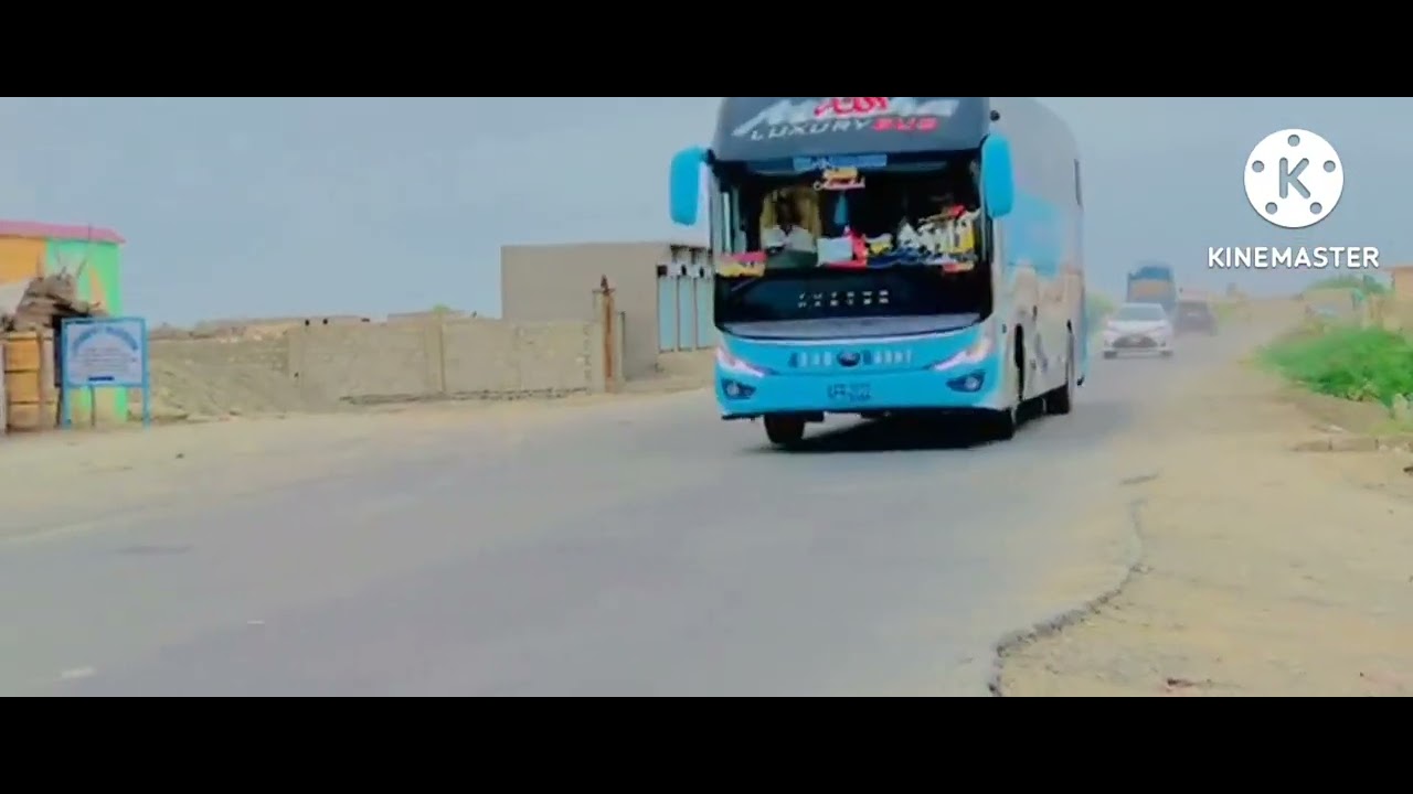 Azad Coach Bus Azad dasht coach turbat to Karachi new youtong bus 2022(2) - YouTube