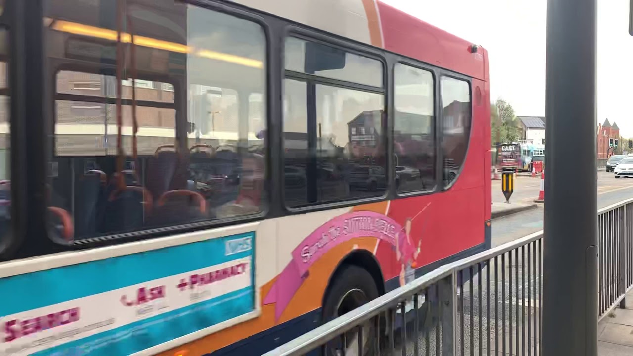 Stagecoach East Midlands 27789 Arriving At Doncaster On 99 From Retford