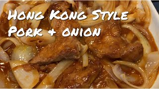 Chinese Hong Kong Style Pork Chop With Onion Recipe | Tender Juicy Tasty 港式洋蔥豬扒 | FullHappyBelly