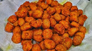 सोयाबीन फ्राय | Soyabean Crispy Fry Recipe | Soyabean Pakoda In Marathi By Asha Maragaje