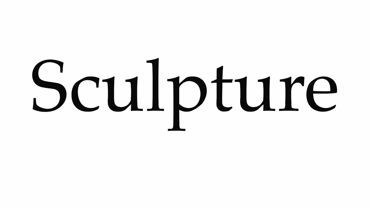 Featured image of post How To Pronounce Sculptor - At / at the rate?