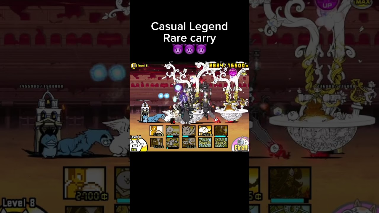 LEGEND RARE DOMINATION 😈 (Battle cats)