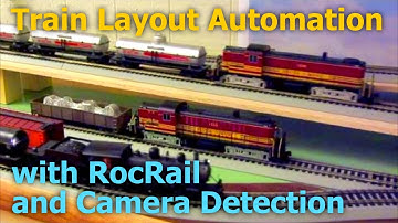 Train Layout Automation with RocRail and Camera Detection