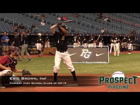 Eric Brown Prospect Video, Inf, Parkway High School Class of 2019