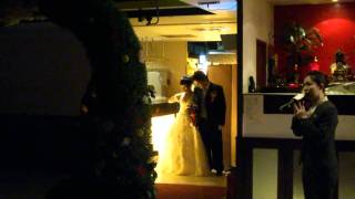 郭信宏婚宴進場