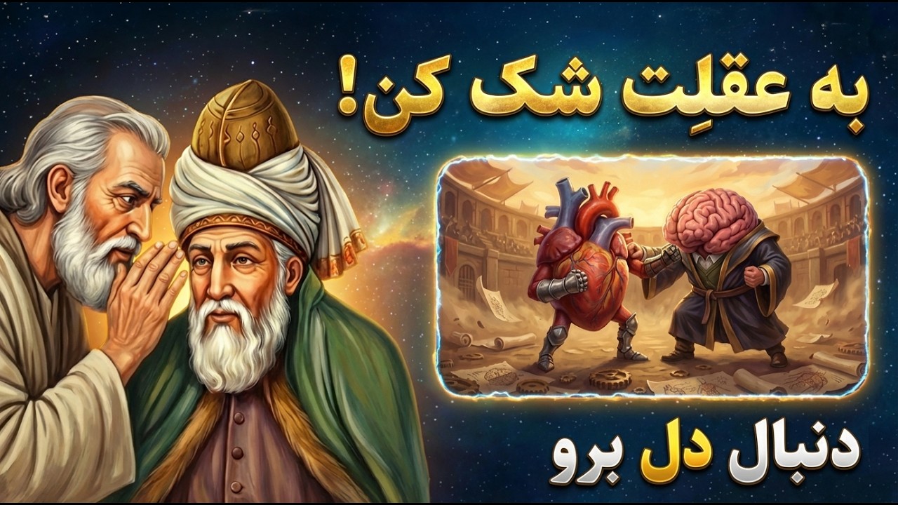 کودتای شمس تبریزی علیه مغز | پادشاهِ واقعیِ وجودت را بشناس! ( قاعده دوم شمس )