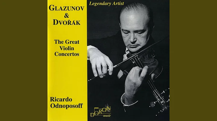 Violin Concerto in A Minor, Op. 82: IV. Allegro