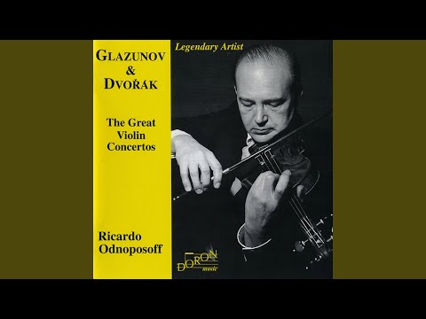 Violin Concerto In A Minor, Op. 82: IV. Allegro