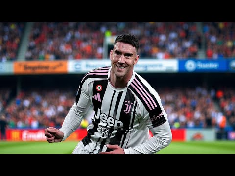 Dušan Vlahović ▶ The COMPLETE Striker ● Skills & Goals 2025