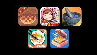 Cooking Mama, Crush Into Ball, Good Pizza, Great Pizza, Sushi Maker screenshot 1