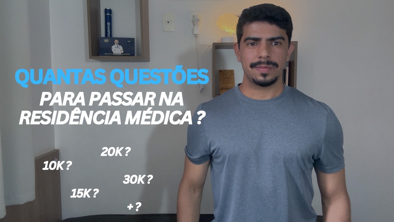 Residência médica em Oftalmologia: quantas questões eu fiz para ser aprovado