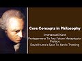 Immanuel Kant Prolegomena David Hume S Spur To Kant S Thinking Philosophy Core Concepts 