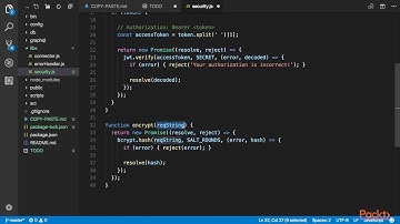 Hands-on GraphQL for Better RESTful Web Services: Handling Authentication on Server|packtpub.com