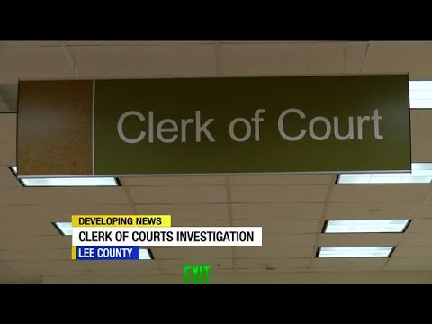 Investigation opened against Lee County Clerk of Courts - YouTube