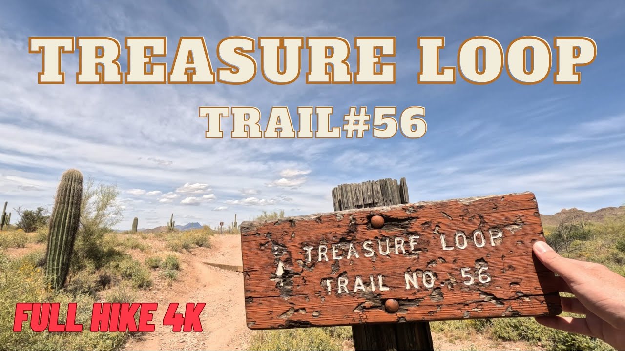 Treasure Loop Trail #56 Superstition Mountains Apache Junction Arizona USA