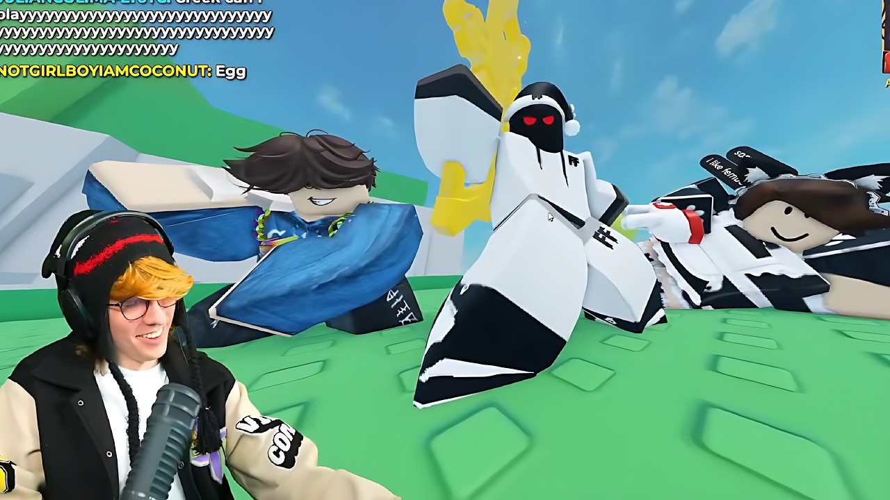 KreekCraft battles Steak Caylus and Cruz in Roblox Rivals