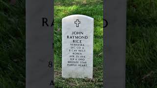 SFC John Raymond Rice Grave