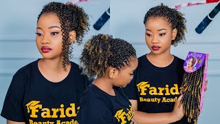 Jinsi ya kusuka Nywele Mpya ya Crochet | New Crochet Hairstyle | Kusuka selfie ya kuchambua na jelly