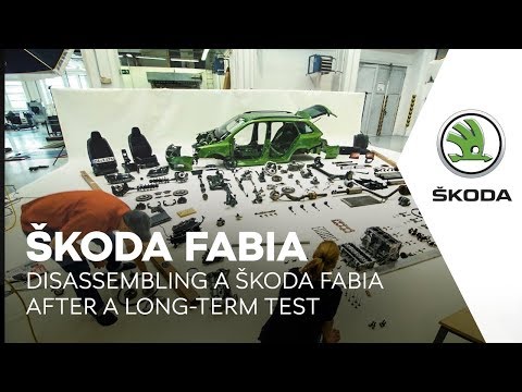 ŠKODA FABIA: DISASSEMBLING A ŠKODA FABIA AFTER A LONG-TERM TEST