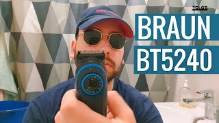 JE TESTE LA TONDEUSE A BARBE BRAUN BT5240 mon avis