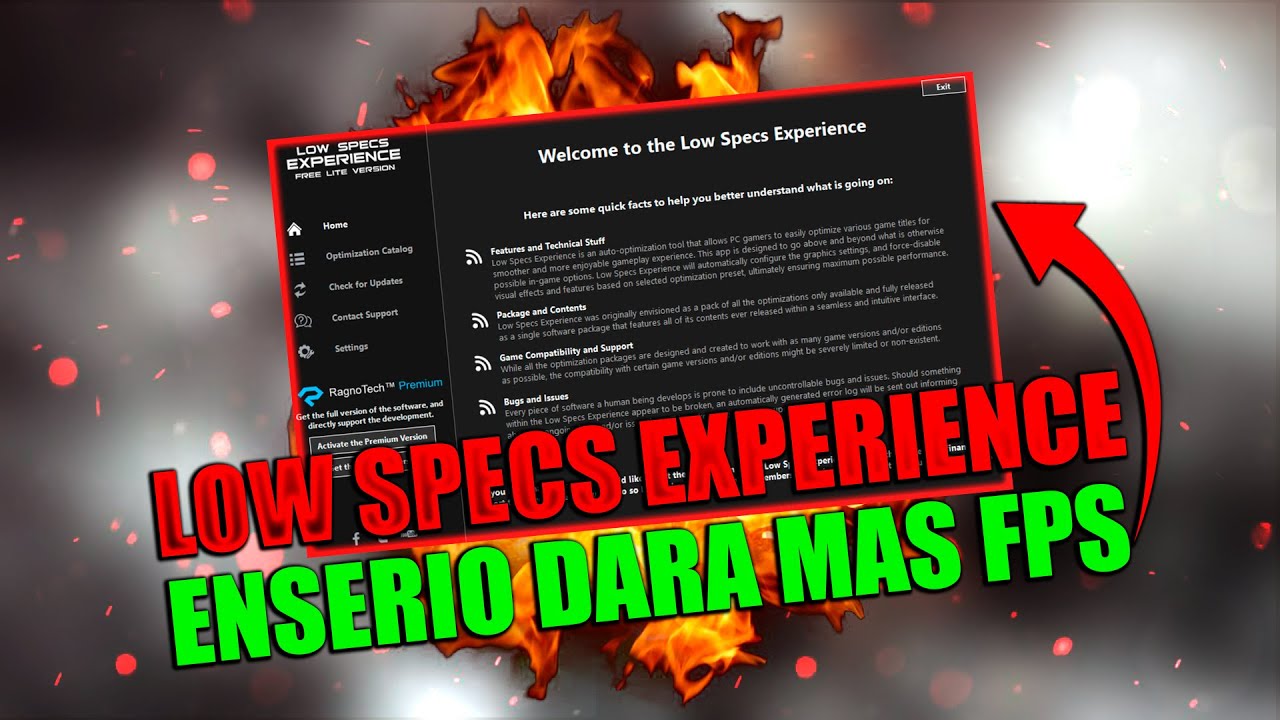 ENSERIO FUNCIONA EL PROGRAMA LOW SPECS EXPERIENCE PARA MAS FPS A enserio-funciona-el-programa-low-specs-experience-para-mas-fps-a