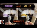 Prime and Glue PVC and CPVC PROPERLY!  |  2-Minute Tutorials Ep.2