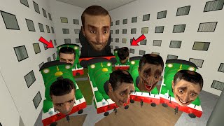 SKIBIDI TOILET  TRAIN NEXTBOT AND THE OTHER CREATURE IN LIMINAL HOTEL IN GARRY'S MOD EPISODE 214 screenshot 5