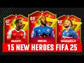 15 new heroes wishlist  fifa 25 ea sports fc 25  ft anelka walcott quagliarella