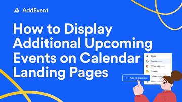 How to Display Additional Upcoming Events on AddEvent