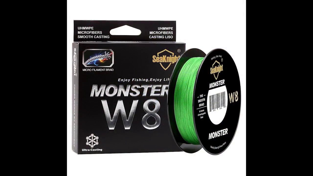 SeaKnight Monster W8 Braid Fishing Line Review 