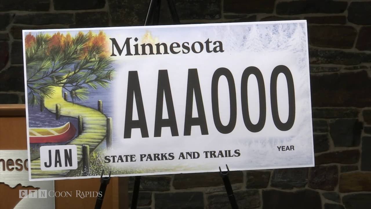 Coon Rapids Artist Wins Minn. License Plate Contest YouTube