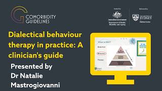 Dialectical behaviour therapy in practice: A clinician's guide