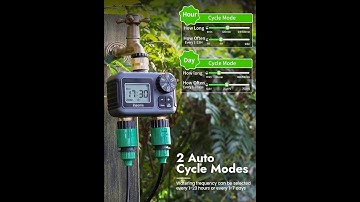 Insoma 2-Zone Water Timer Brass