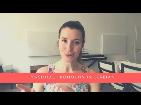 Pronouns in Serbian | Serbian 101