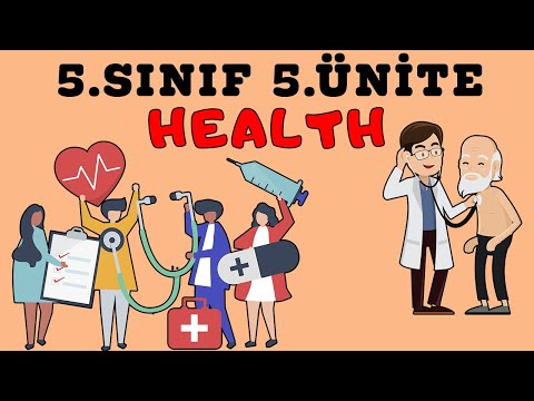 5.Sınıf İngilizce 5.Ünite Health Konu Anlatımı Ve Kelimeleri