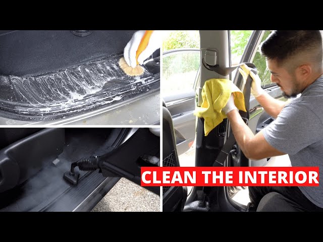 A Simple Car Interior Cleaning Guide