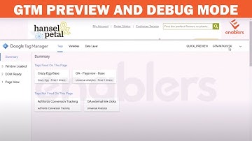 Google Tag Manager Preview and Debug Mode 2023