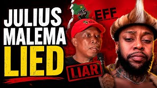 JULIUS MALEMA LIED 😳 The Truth Behind His Claims