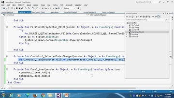 part23 parameter query using multiple recrods vb net